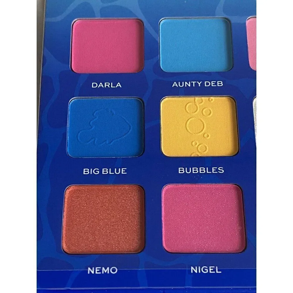 Revolution Disney Pixar FINDING NEMO 18 Color Eyeshadow‎ Palette New In Box